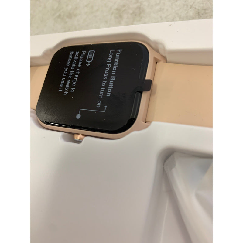 Faweio Smart Watch Alexa Built-in Smartwatch Answer/Make Calls,1.8" HD, Pink