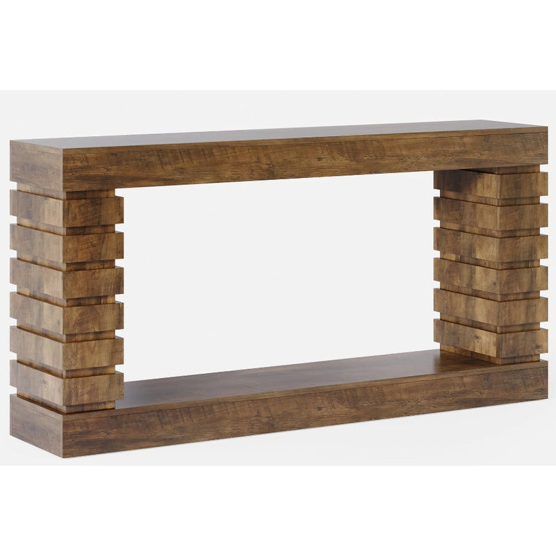 Tribesigns 70.8" Console Table, Wood Rectangular Sofa Table Living Room - Brown