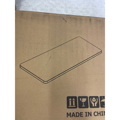 Flexispot Desk Top Only No Frame, Light Brown Wood 48" x 24" x1"