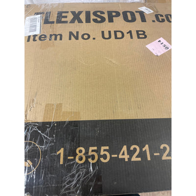 FLEXISPOT Standing Desk w Drawer 48"×24" Electric, Brown, UD1B Missing Hardware