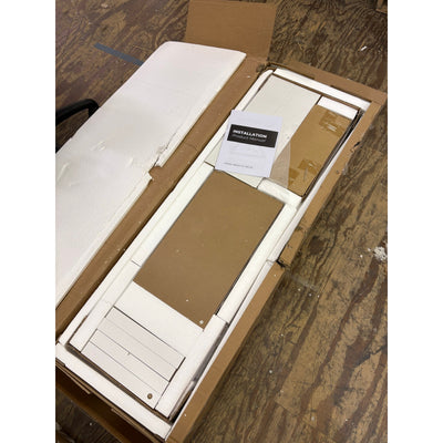 FUFU&GAGA White 8 -Drawer Standard dresser, High Gloss, w Storage Shelves