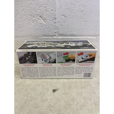 2011 HESS TOY TRUCK & RACE CAR BRAND NEW IN ORIGINAL BOX - Collectable