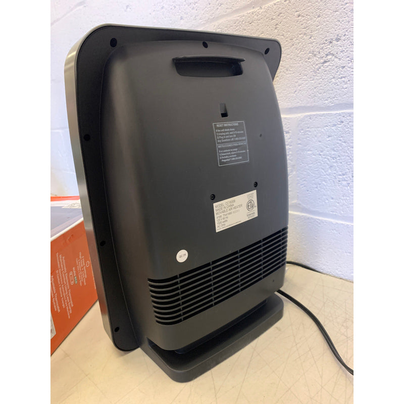 Lasko Whole Room Ceramic Console Space Heater with Remote, Black, CC18306 1500W