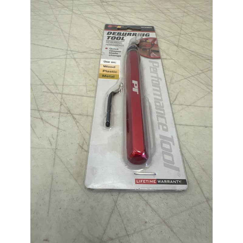 Performance Tool Swivel Head Deburring Tool with M2 Steel Blades - W2960