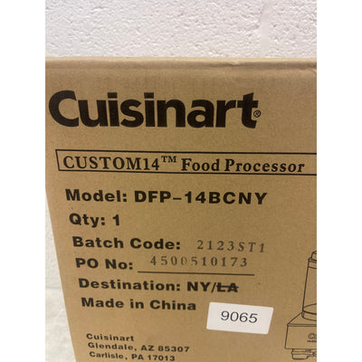 Cuisinart Brushed Nickel 14 cups Food Processor 720W Stainless Steel, DFP-14BCNY