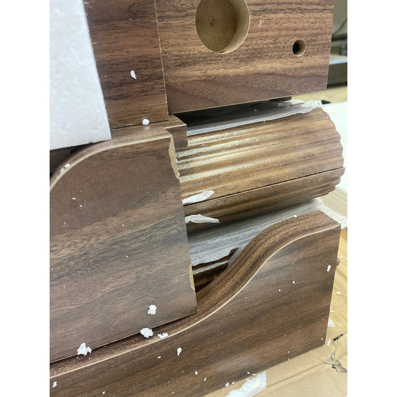 Tribesigns 62.2" Wood Executive Desk Simple Rectangular Computer Table Brown