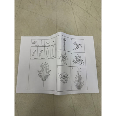 Flyvole Metal Agave Plant Outdoor Yard Decoration with Bird Feeder (Red)