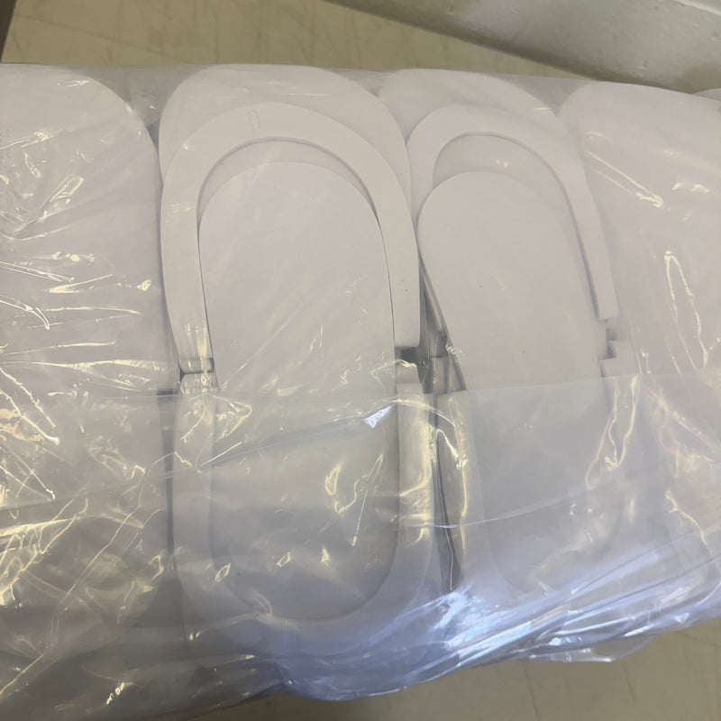 240-Pairs Geyoga Disposable Foam Pedicure Slippers, Spa Sandals- White