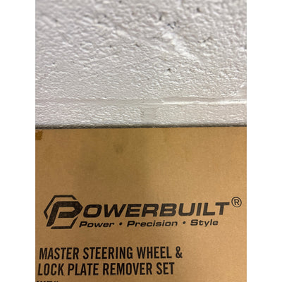 Powerbuilt Tools Master Steering Wheel & Lock Plate Removal Kit - 648748