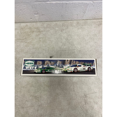 2009 Hess Toy Truck Race Car and Racer with Lights & Sound New In Box