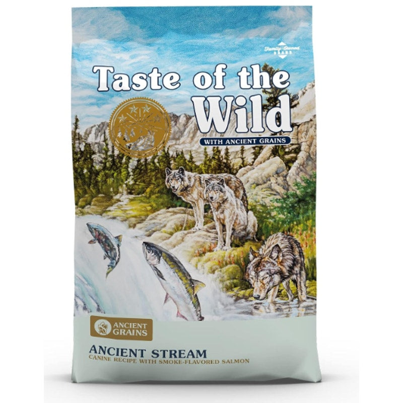 14lb Taste Of The Wild Dog Food Ancient Stream Canine Recipe Smoked Salmon Ancient Grains