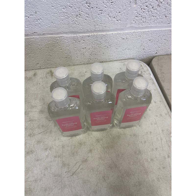6-Pack Amazon Basics Rose Water Hydrating Toner, 16 Fluid Ounces