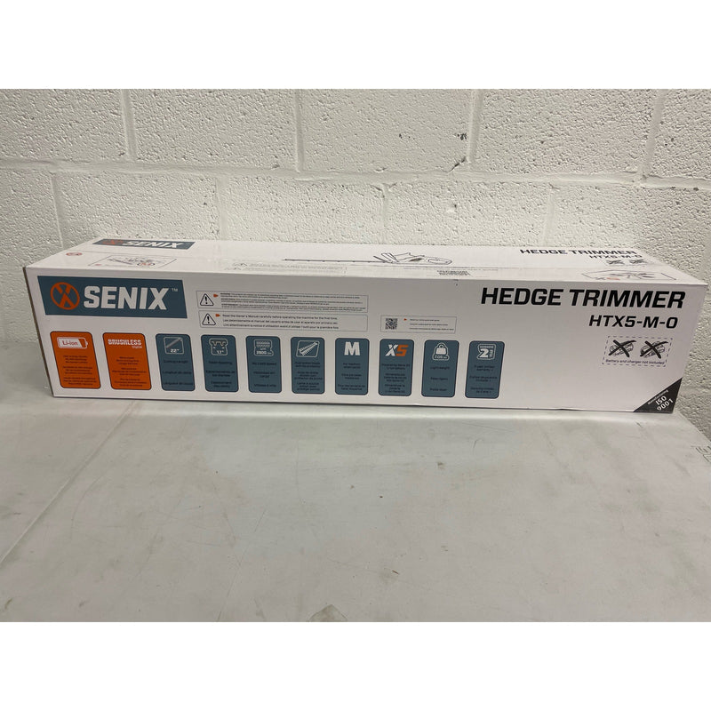 SENIX 58 Volt Max Battery Powered 22-Inch Cordless Hedge Trimmer TOOL ONLY