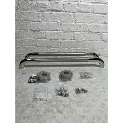 SET OF 2 Rockgoya Shower Grab Bar 24-in Bathroom Grab Bar, Stainless Steel
