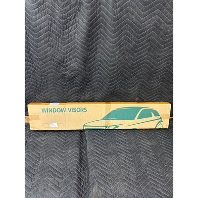 Window Visors Rain Guards Jeep Compass 2017-2025 Tape on Window Wind Deflectors