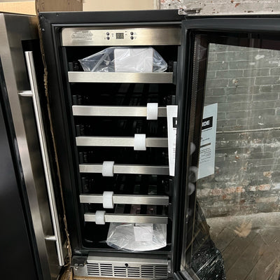 Danby 28 Bottle Upright Wine Cooler, 3.1 cuft, Built-In 15-In, SEE DETAILS
