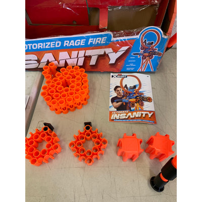 XSHOT Insanity Motorized Rage Fire, Blaster, Air Pocket Technology 36605