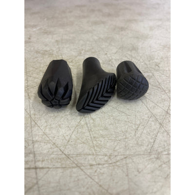 Namkabaw 12-Piece MIXED Walking Stick Tips 11mm Rubber Trekking Pole Replacement