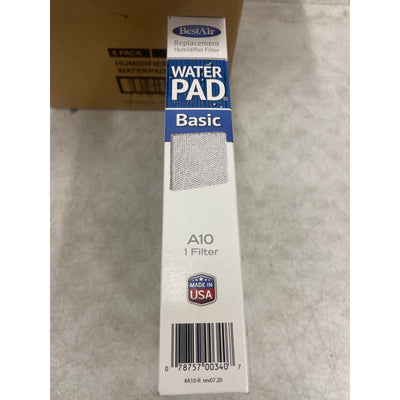 6-PACK BestAir A10 Replacement Water Pad For Specific Aprilaire, Honeywell