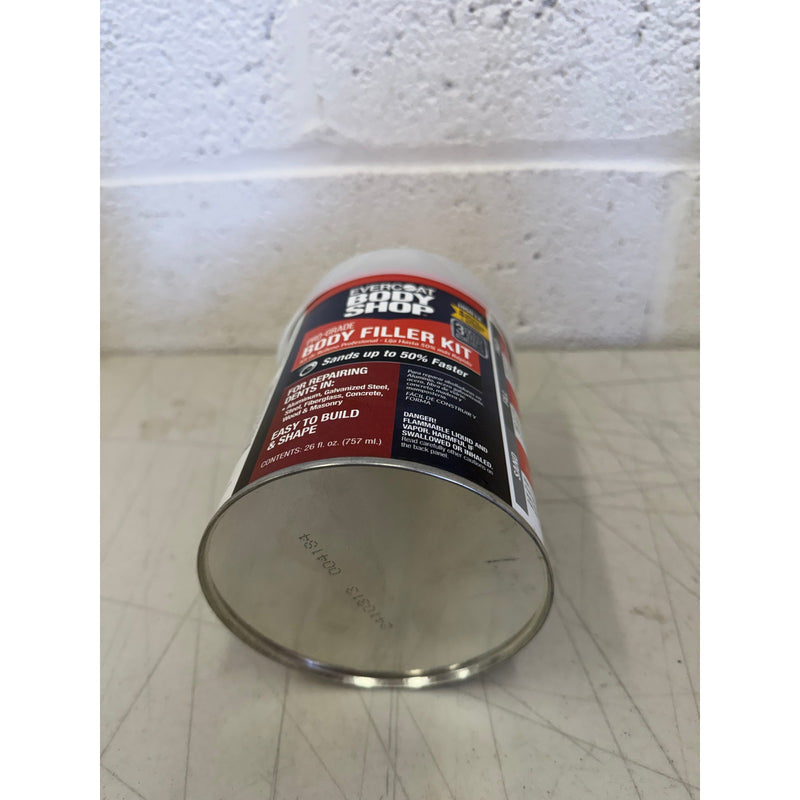 Evercoat Body Shop Pro-Grade Body Filler with Easy Mix Hardener Included, 26oz
