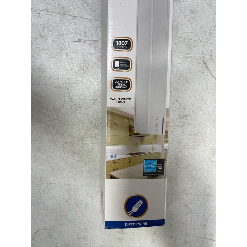 Jasco Direct Wire LED Under Cabinet Light White 48" LED 1807 Lumens 64768-2