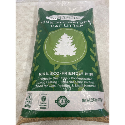 Nature's Logic All-Natural Cat Litter, 100% All-Natural Ponderosa Pine - 24Lb