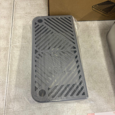 Pacifik Angels Stainless Steel Cat Litter Box Anti Splash Fabric & Scoop - Gray