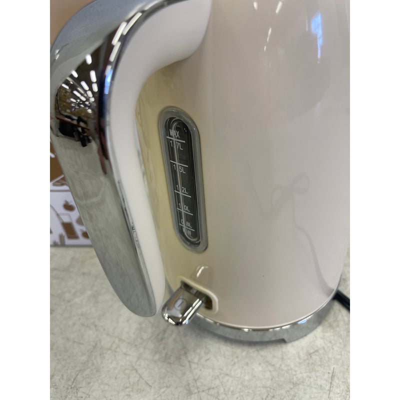 SUSTEAS Electric Kettle 57oz Hot Tea Kettle Water Boiler w Thermometer - Cream
