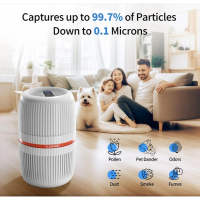 Floisdace Smart Air Purifier For Large Room Up to 1500 ft², Air Quality Display