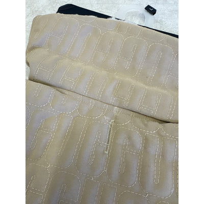 UGG Sherpa Quilted Pet Coat, Hook & Loop Straps, Soft & Cozy, Tan - Large Size