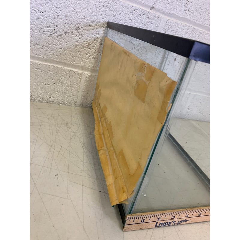 5 1/2 Gallon Fish Tank Reptile Enclosure, Terrarium, Aquarium, NO LID 16" x 8"