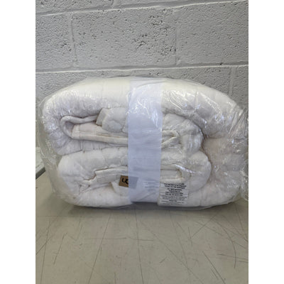 UGG Quincy 3pc Full/Queen Quilt Set, 1 Quilt & 2 Shams, Soft & Cozy - White