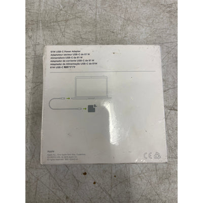 Apple 61W USB-C Power Adapter - White A1947