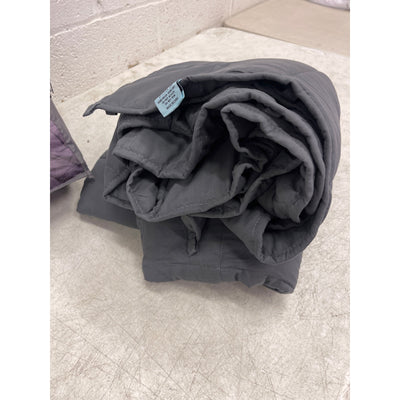 Weighted Idea 20lbs Queen Size Weighted Blanket Dark Grey, 60"x80", Cooling