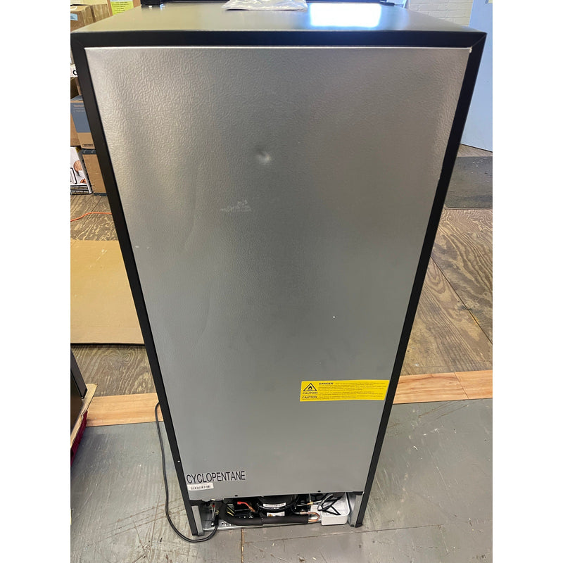 Midea Convertible Upright Freezer/Fridge Single Door Stainless Steel, 6.9 cu. ft