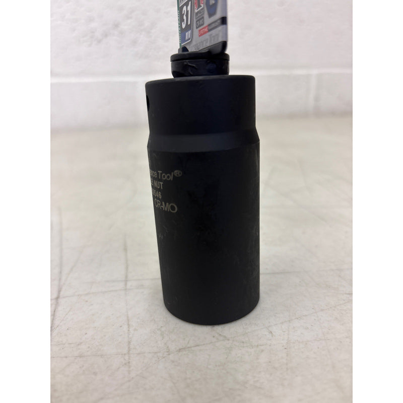 Performance Tool 31mm 6 Point Axle Nut Socket - 1/2" Drive, Hand Tools - W80546