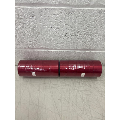 Pack-of-10 Rolls Red Satin Ribbon 1-1/2 Inches x 25 Yards Each Roll. Polyester