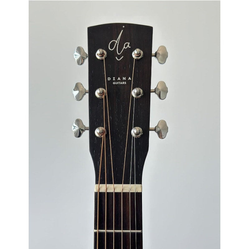 BPM 6 String Acoustic Guitar Bundle, Natural Steel w Case & Strap - Dreadnought