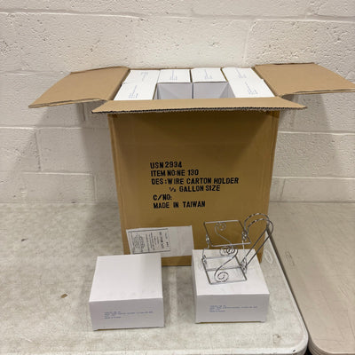 PACK-OF-24  1/2 Gallon Milk Carton Holder Easy Grip Holder Makes Pouring Easy