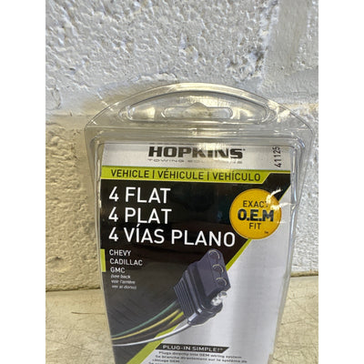 Hopkins 41125, CHEVY, GMC, Cadillac, Towing Wiring Kit, 4 Flat, 1988 +