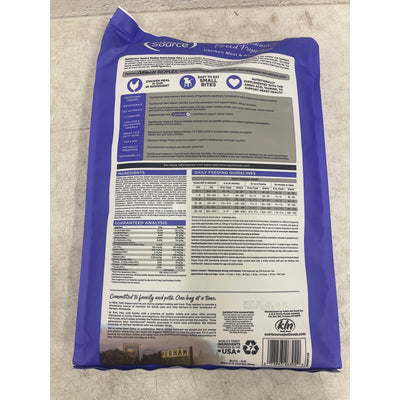 Alimento seco para cachorros NutriSource, elaborado con harina de pollo y arroz, 15 lb