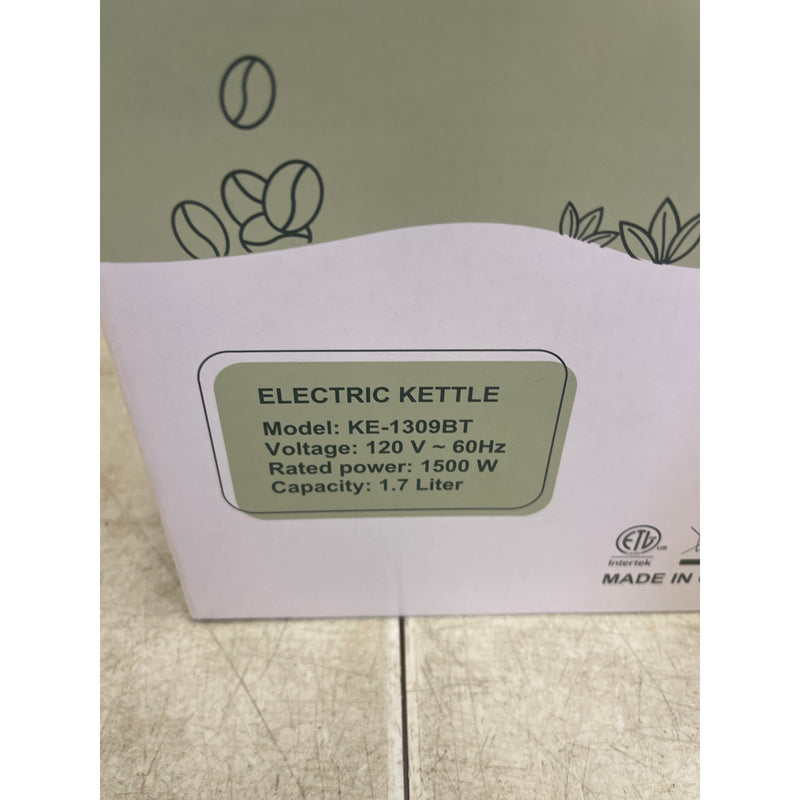 SUSTEAS Electric Kettle 57oz Hot Tea Kettle Water Boiler w Thermometer - Green