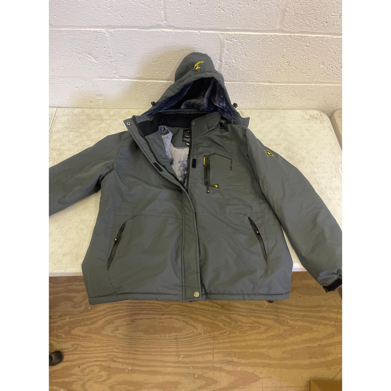 Trr Outdoor Series Winter Jacket, Womens 2XL, Weather Resistant, Fuzzy Inside