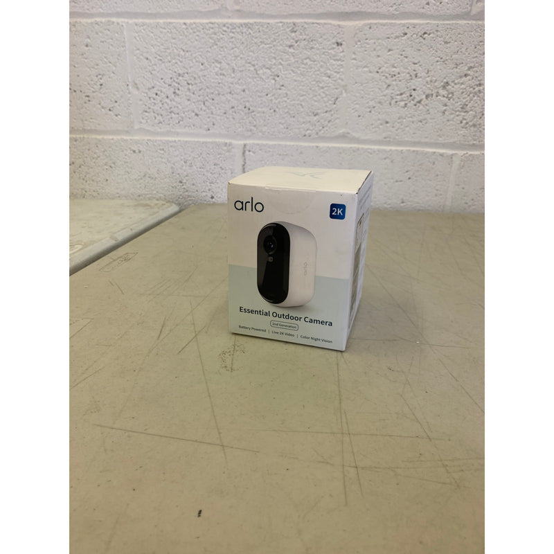 Arlo  Security Camera Essential 2nd Gen Wireless Black & White