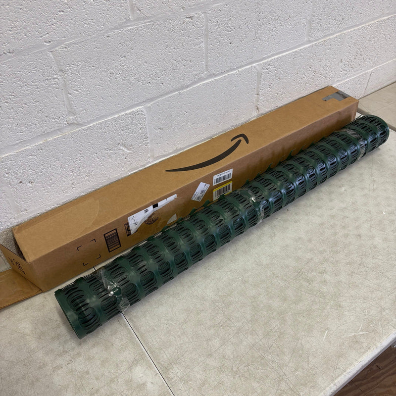 48" Tall Plastic Mesh Fence, Construction Barrier Netting Green UNKNOWN LENGTH