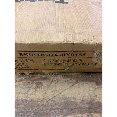 Tribesigns 2 Person Desk, Double Office Desk for Two People, Face to Face, Brown