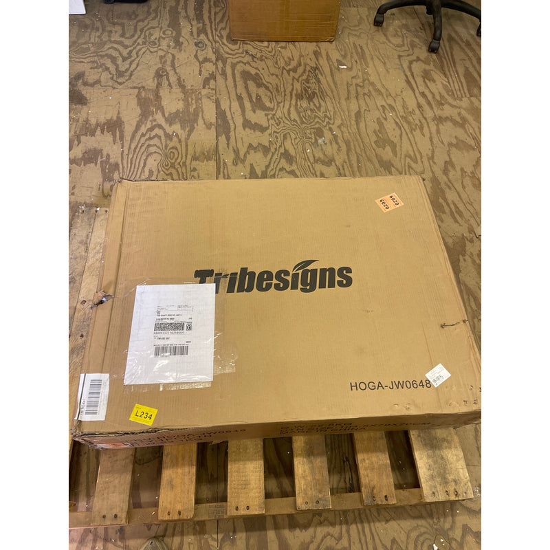 Tribesigns Farmhouse Console Table, 70.9" Wooden Hallway Foyer Table BROWN, READ