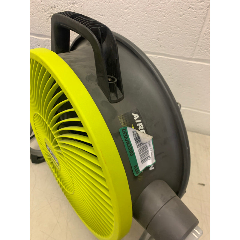 RYOBI ONE+ 18V Cordless Hybrid WHISPER SERIES 14 in. Air Cannon Fan (FAN ONLY)