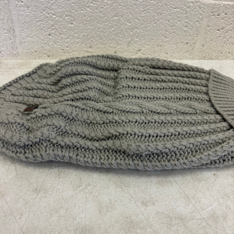 UGG Pet-Classic Cable Knit Dog Sweater w Sleeves Size Large 14-16" Collar - Gray