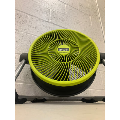 RYOBI 18V Cordless WHISPER SERIES Air Cannon Fan FAN & CORD ONLY PCL813B